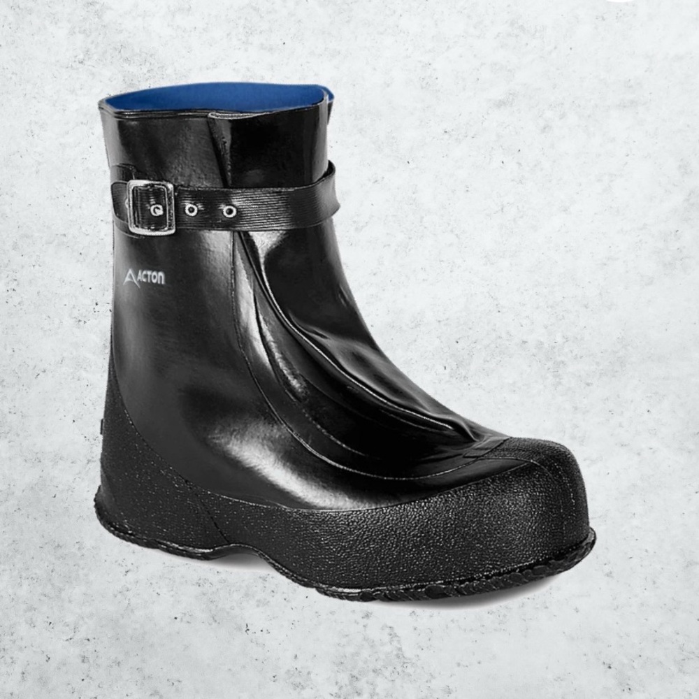 Acton/Regence Men's X-TRA Rubber Work Boots Overshoes - size 9